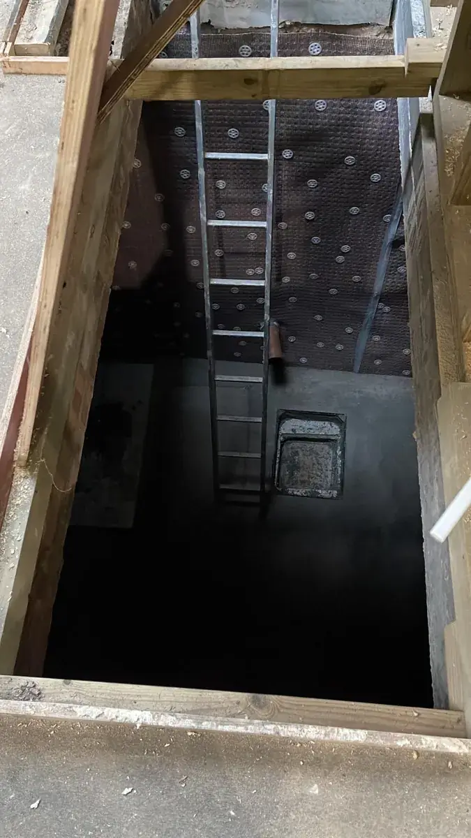 Loft conversion in progress