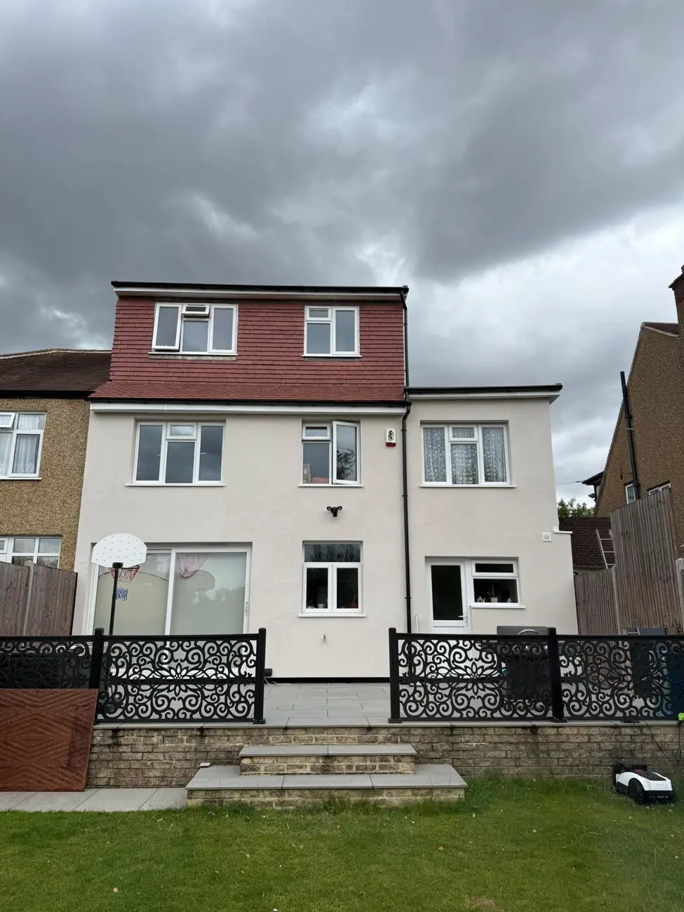 Rendered rear - Kev Construct, North London